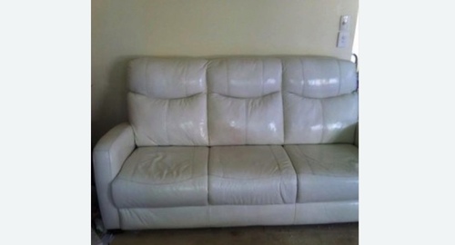 Химчистка кожаного дивана. Алтуфьевo 